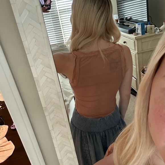 Free People Women's Bodysuit in Tan - Picture 6 of 6